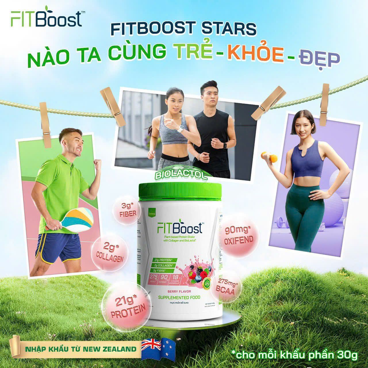 Fitboost thực phẩm bổ sung Protein